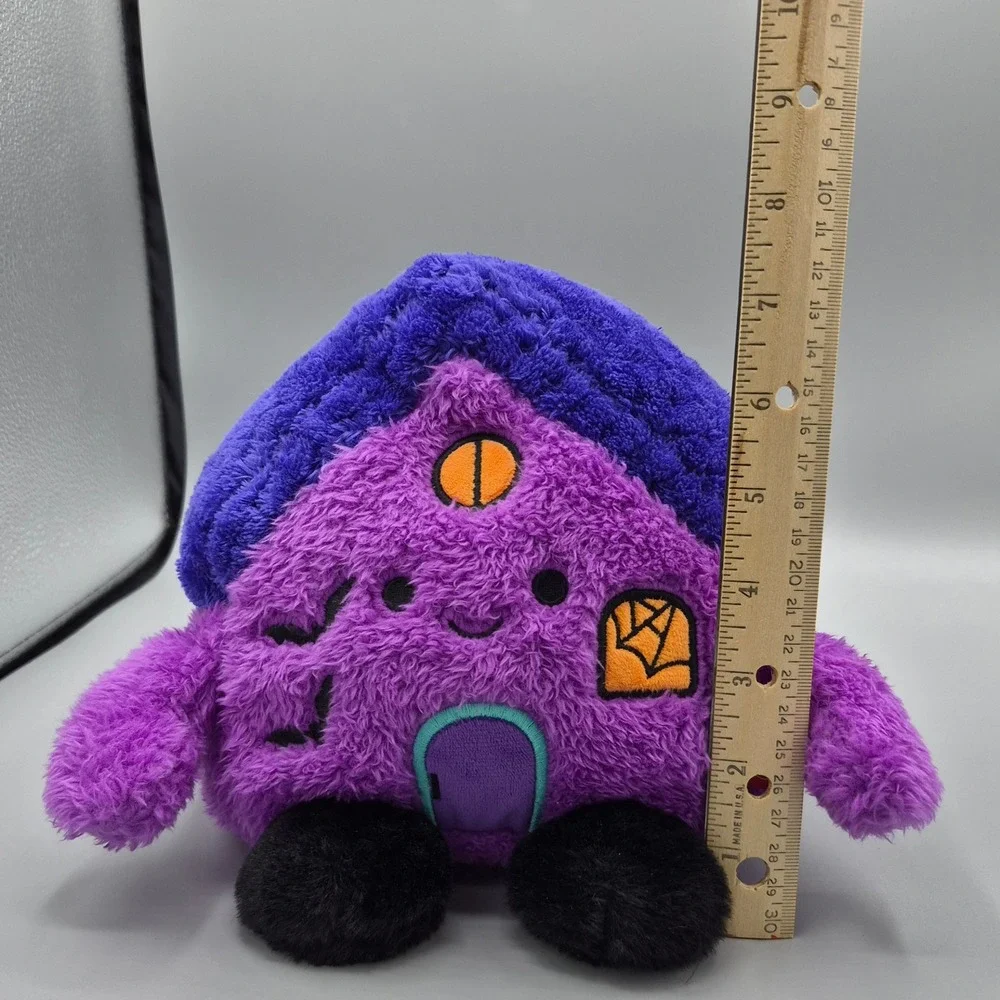 BumBumz SpookyBumz Hattie Haunted House Purple Plush 7.5 Inch Jazwares Russ 2024